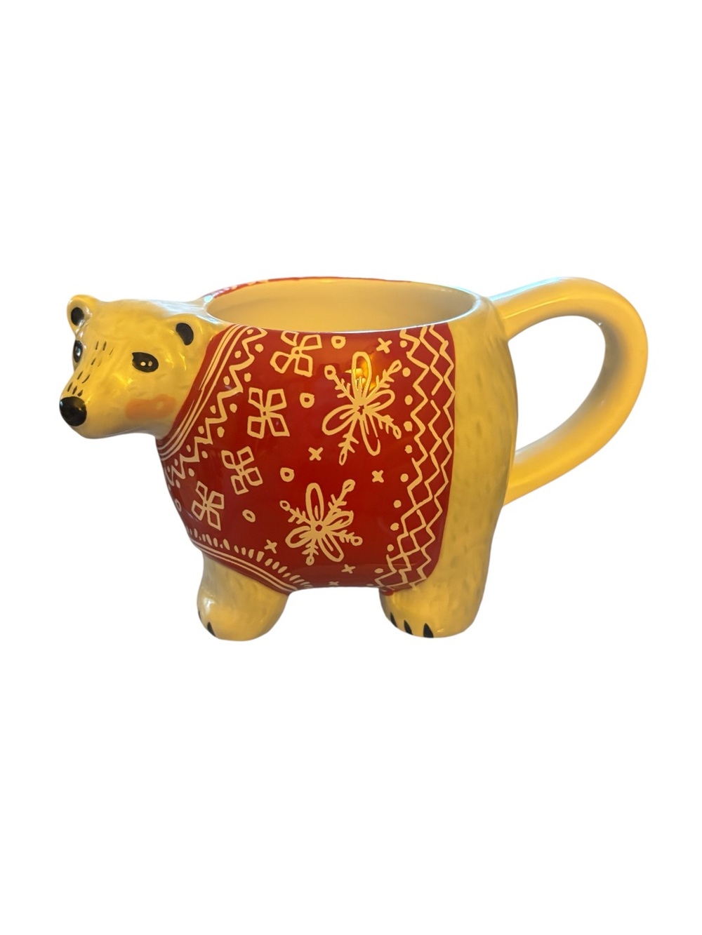 Tag Red and White Polar Bear Mug. Perfect for the holidays!